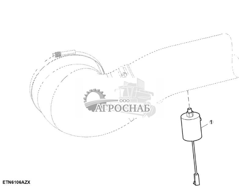 Датчик засорения воздушного фильтра - ST828766 1183.jpg